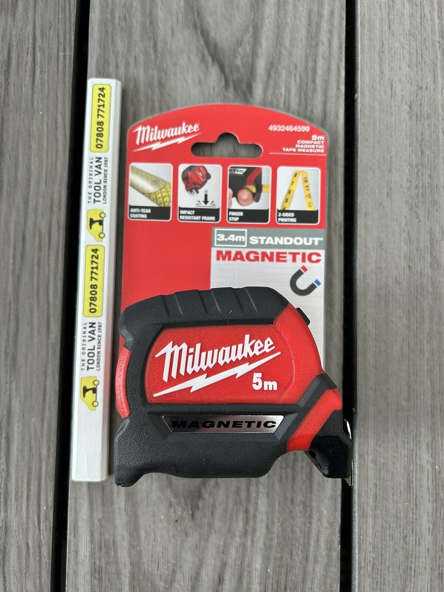 Milwaukee 5m Mag Pro Tape Measure - Metric Only Gen 3 4932464599  