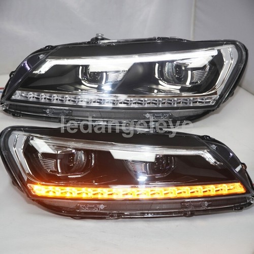 2011-2015 Year For VW Passat B7 LED Headlights Lamp LED Angel Eyes Lights LDV2