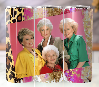 Golden Girls 20oz Insulated Tumbler with Straw - Stainless Steel Mug