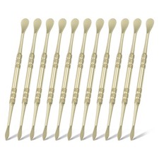 11pcs Wax Carving Tool 4.75" Stainless Steel Sculpture Tools, Gold Plated
