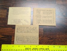 Vintage POLAROID Polacolor 3.375" X 4.25" Print Mounts Set Of 13