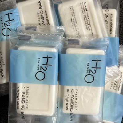50 Bars Off H2O Therapy .5oz Each . Fresh Aloe Cleansing Soap .