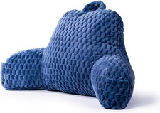 Reading Pillow for Bed, Adults Back Pillow for Sitting up, Husband Pillow for Co
