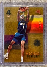 2003-04 E-X Essential Credentials Future 31/87 Michael FINLEY #16 RARE! 💎 🔥