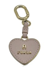 FURLA CAMELIA Keyring Leather PNK Plain Women's WR00434 Ring missing 
