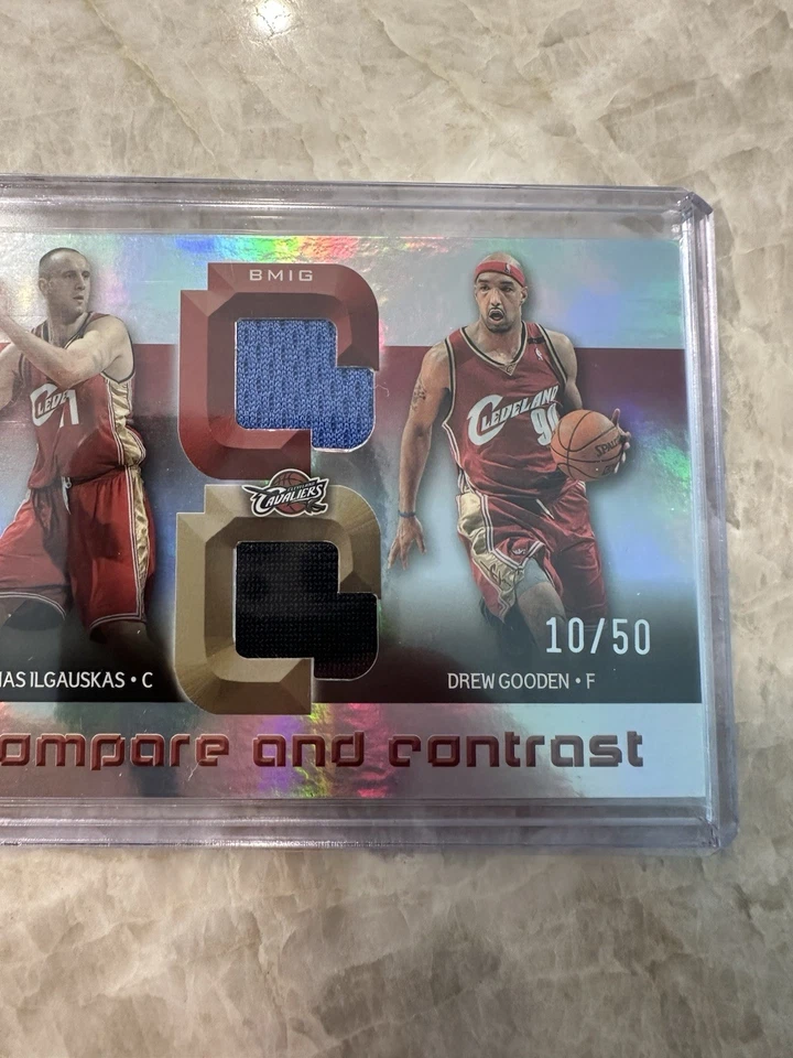 2005-06 UD Reflections Compare & Contrast /50 Ilgauskas Drew Gooden Elton Brand - Image 3 of 4