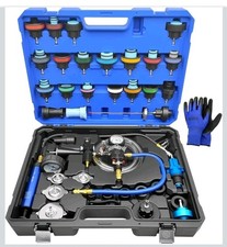 45pcs Universal Radiator Pressure Tester Coolant Vacuum Refill Kit For...