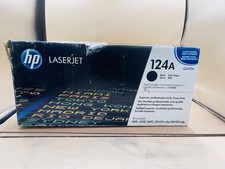 HP 124A Black Toner Cartridge New Open Box
