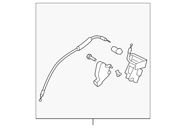 Genuine Nissan Lock Assembly 80501-JF10A