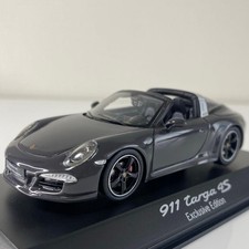 Porsche 2015 Targa 4S France Edition 1/43 Spark Dark Grey Metallic Model