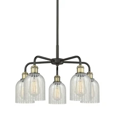 Innovations Lighting 516-5CR-15-23 Caledonia Chandelier Caledonia - Black