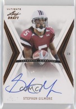 2012 Ultimate Leaf Draft Stephon Gilmore #SG1 Auto 1j2