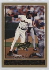 1998 Topps Inaugural Tampa Bay Devil Rays Barry Bonds #317 08b5