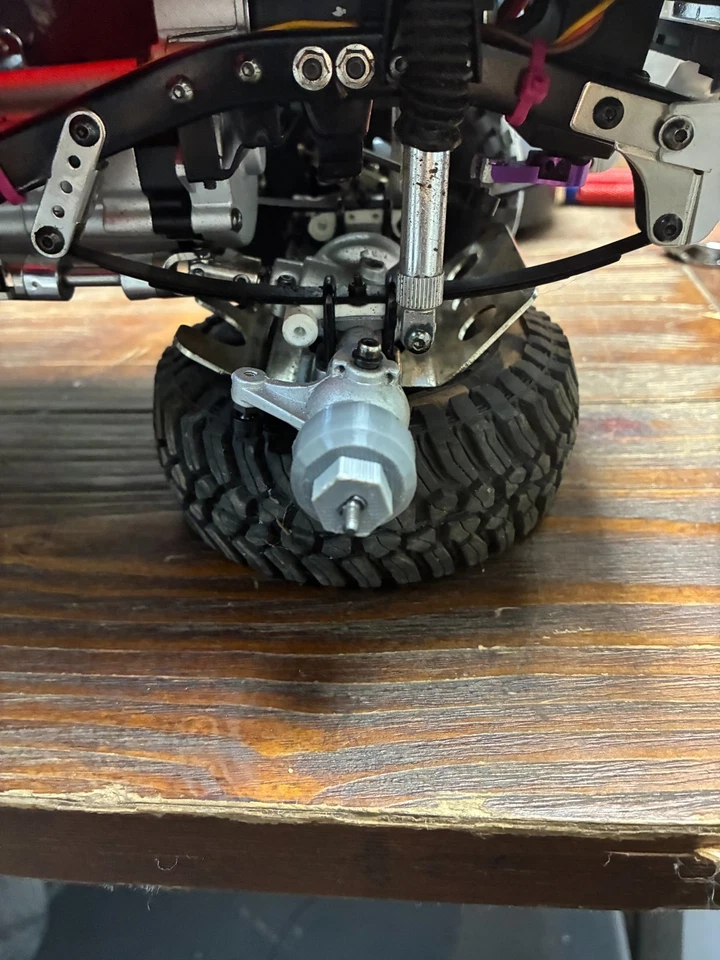 Bujes impresos en 3D para Tamiya Bruiser y camión HG-P407 ruedas de 12 mm Foto 4 de 4