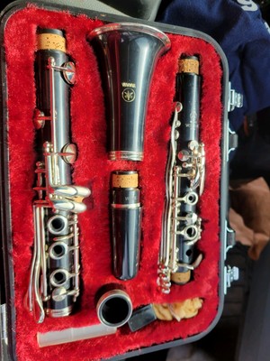 YAMAHA YCL-35 Clarinet Musical instrument w/Hard Case USED