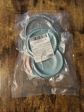 6 x Silikon Backform,Drei Farben Formen FüR HeißLuftfritteuse, 10cm *1,5cm