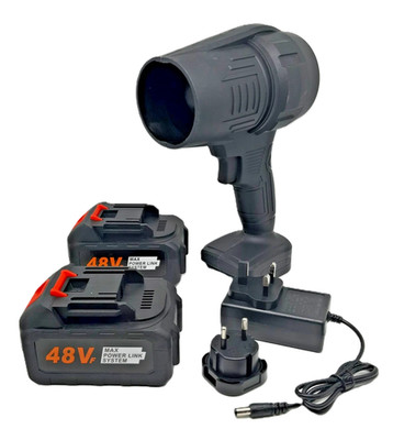 AeroForce TurboJet M1 Akku Laubbläser | Violent Fan mit 2x 48Vf Lithium Akku