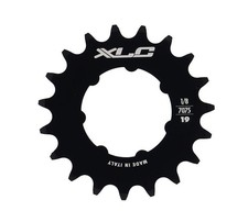 XLC Pignoni ruota Single Speed 1/8",19 denti nero