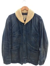 RRL Ralph Lauren Denim Jacket M Blue Cotton Vintage Used B Grade