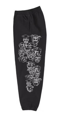 Supreme Pitbulls Embroidered Sweatpant Black/ MEDIUM / SS25