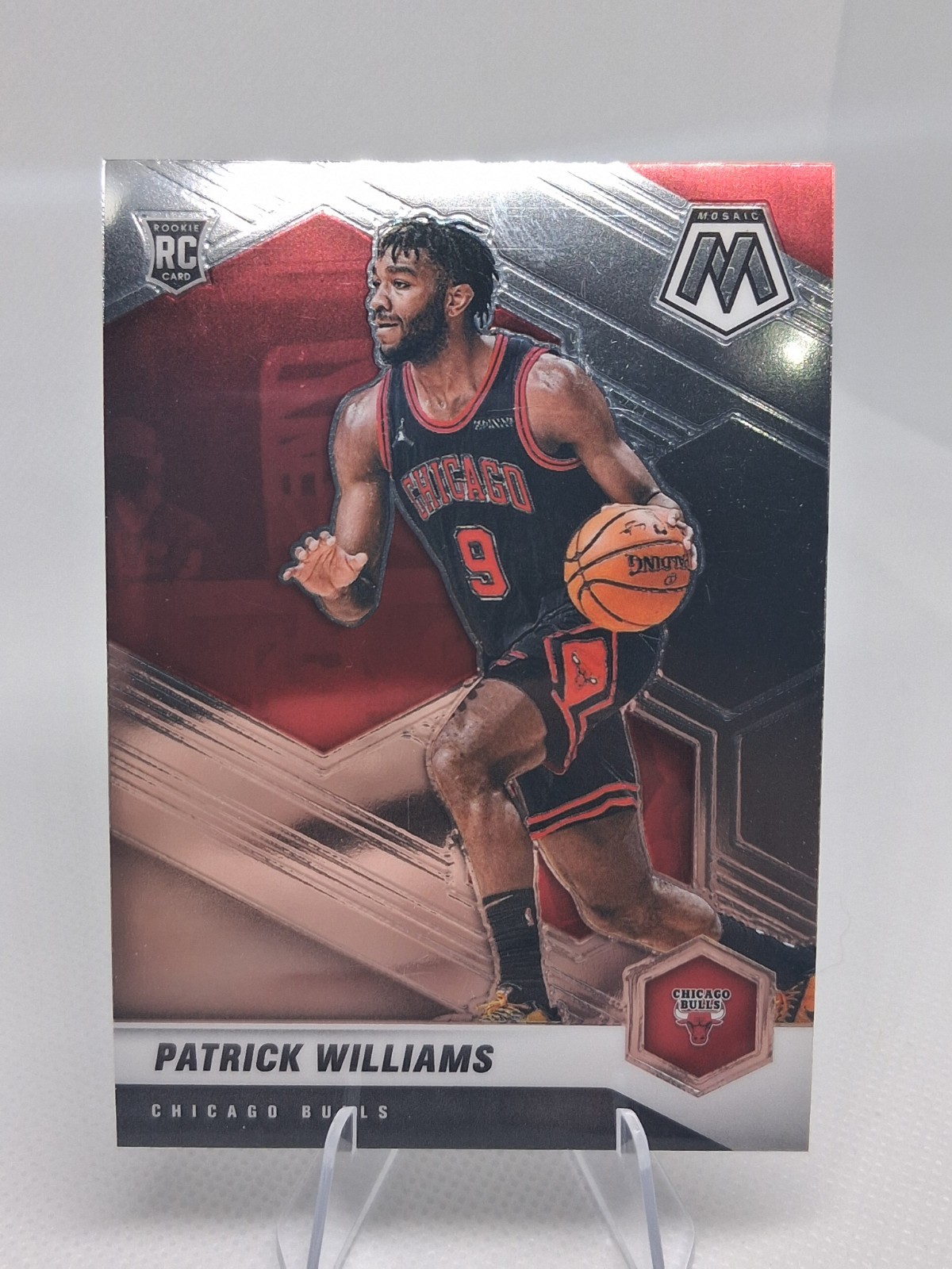 2020-21 Panini Mosaic - Rookie Patrick Williams #206 Silver Prizm (RC)
