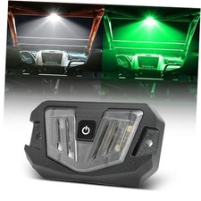 V-Pro UTV Dome Light with Switch, 12V Universal Roll Bar Mount White Green