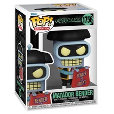 Funko Pop! TV: Futurama - Bender - (Matador) - Figura de Vinilo Coleccionable -