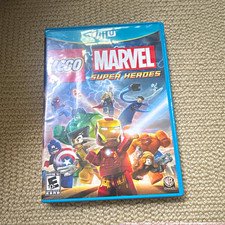 WB Games LEGO Marvel Super Heroes Complete w/ Case & Disc E10+ Nintendo Wii U