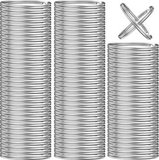 600PCS Split Key Rings, Key Rings Bulk for Keychain and Crafts, 1 inch 25mm
