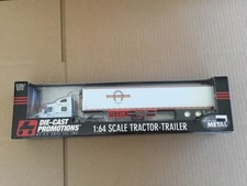 1/64 DCP Horseshoe Express Diecast Peterbilt Semi Tractor Trailer #30243