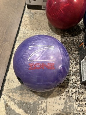 15lb Brunswick DANGER ZONE PURPLE ICE Bowling Ball Single Drill | eBay