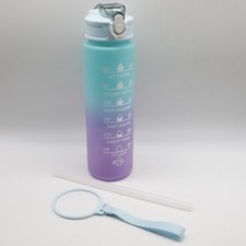 750ml Sports Bottle Motivational Drinking Gym Fitness Water Drinking Bottle