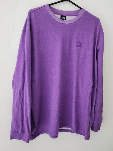 FW22 Supreme x The North Face imprimé pigment L/S haut grand L T shirt TNF