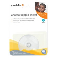 Medela Contact Nipple Shields Small 20mm for Breastfeeding Challenges BPA Free