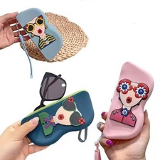 Waterproof Silicone Glasses Case Pouch Sunglasses Coins Cosmetics Storage Bag