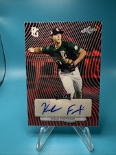 2023 Leaf Perfect Game Showcase Autograph Red Vinyl Kale Fountain Auto True 1/1