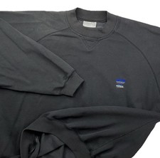 Vintage Adidas Originals Sweatshirt Men Sz L 80s Trefoil Firebird Made in Greece