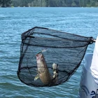 Fishing Landing Net Set: Fish Gripper + Pliers Included