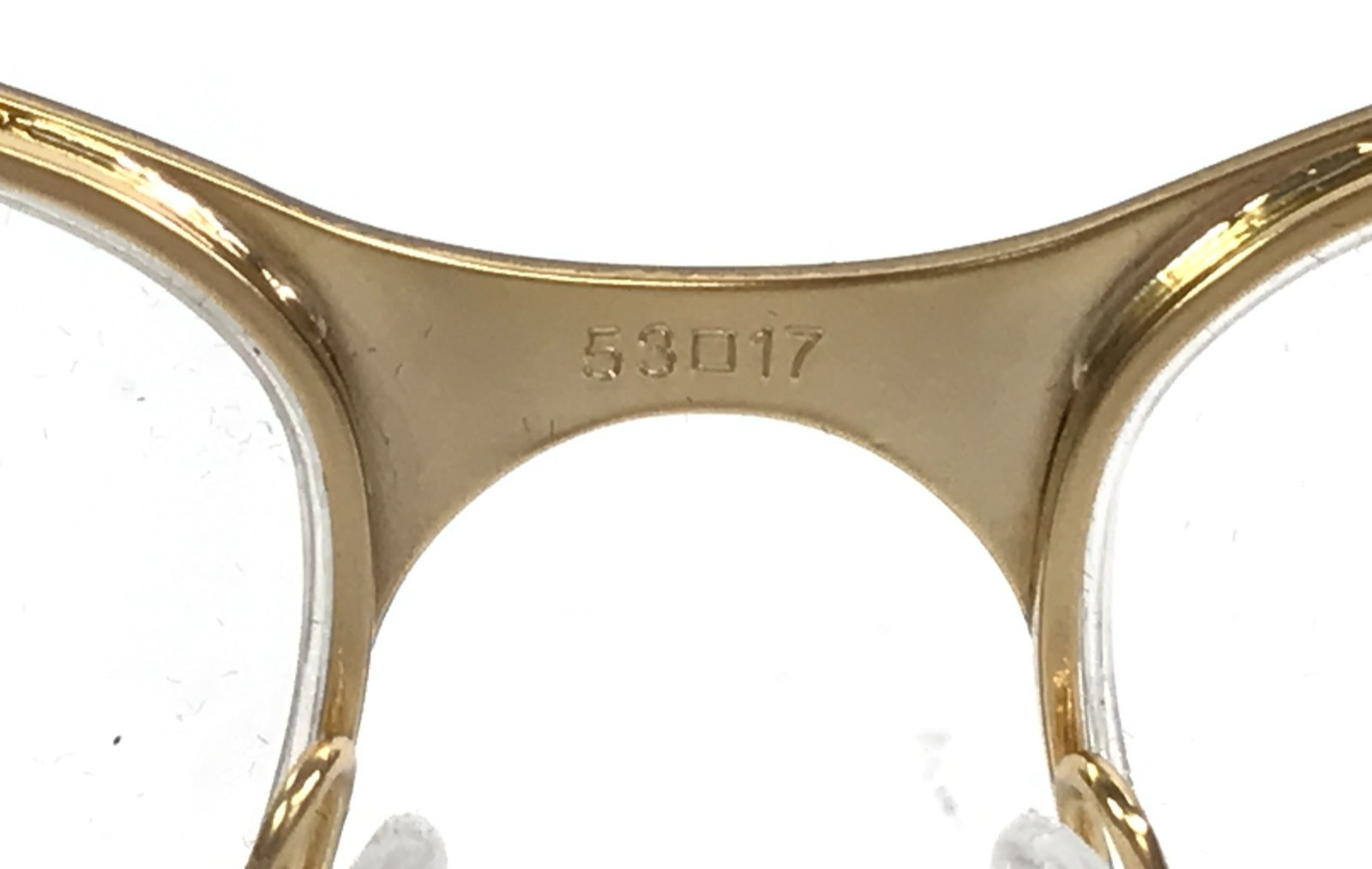 Versace Eyeglasses Frames MOD.1218 1342 Black Gold Cat Eye Half Rim 53-17-140 thumbnail 12