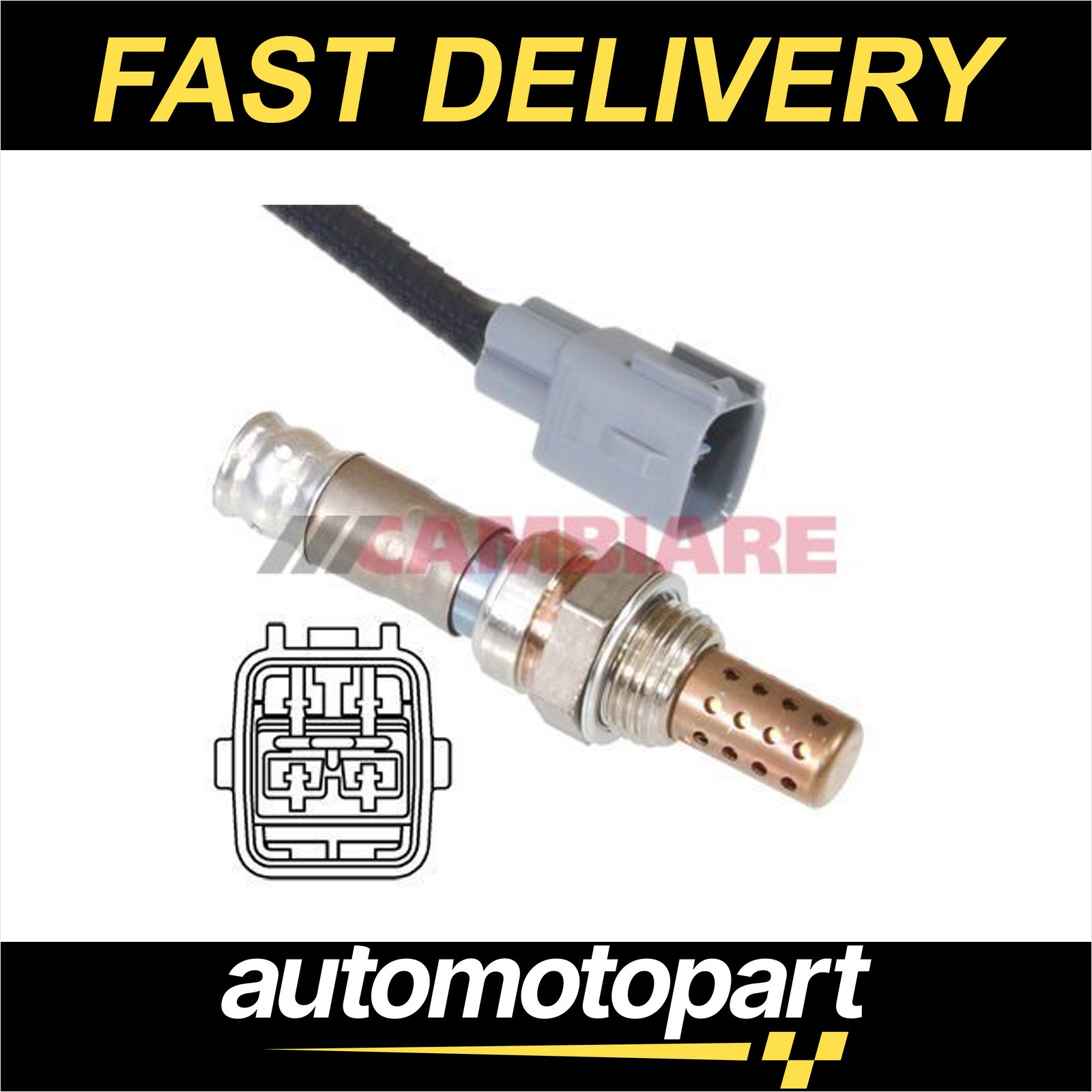 Lambda Sensor fits TOYOTA AVENSIS 1.8 00 to 08 Oxygen Cambiare Quality New - Image 11