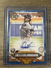 2022 Topps Gypsy Queen - Gypsy Queen Autographs Deivi Garcia Indigo /150