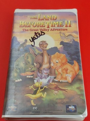 Land Before Time II VHS 1994 Animated Family Adventure MCA Universal