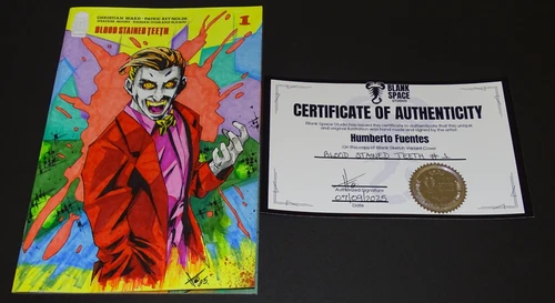 BLOOD STAINED TEETH #1 SKETCH VARIANT (2022 IMAGE COMICS ) ORIGINAL SKETCH ART