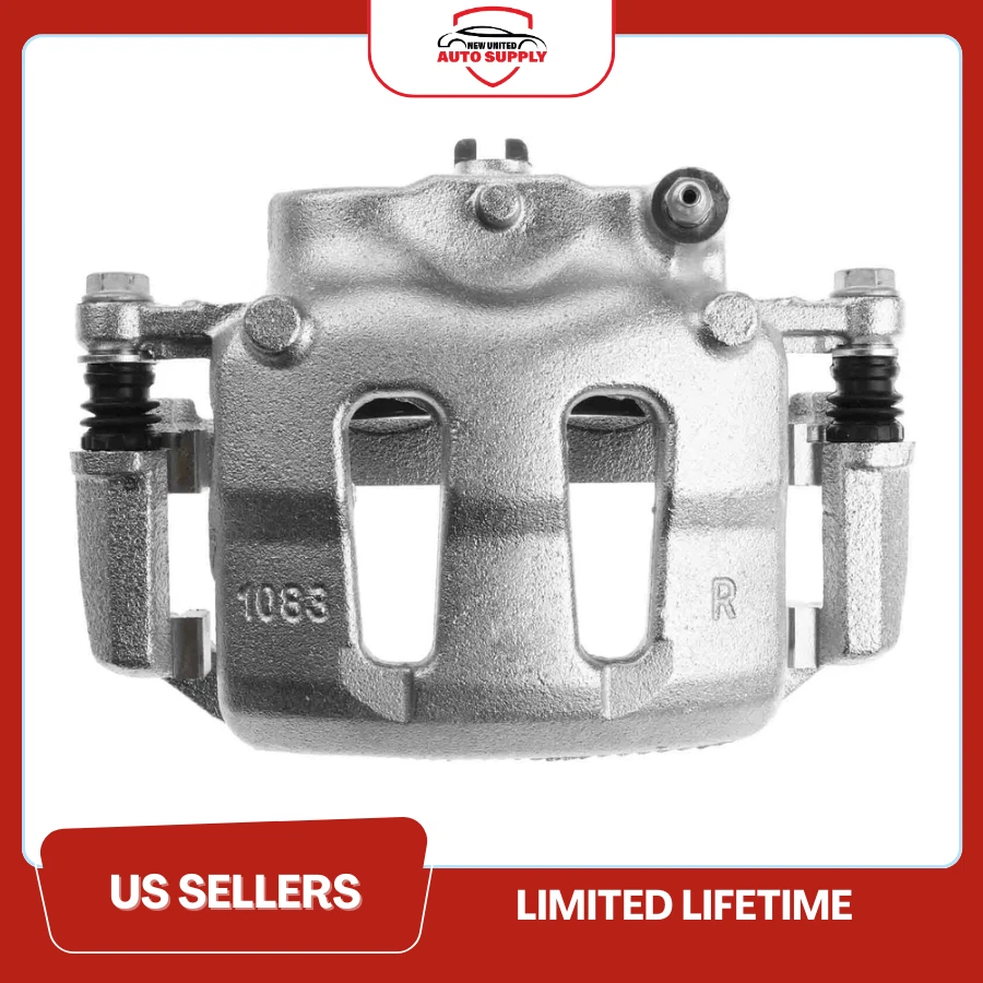 Pinza de freno de disco con pistón fenólico delantera derecha para Nissan Frontier 1999-2002 Foto 2 de 4