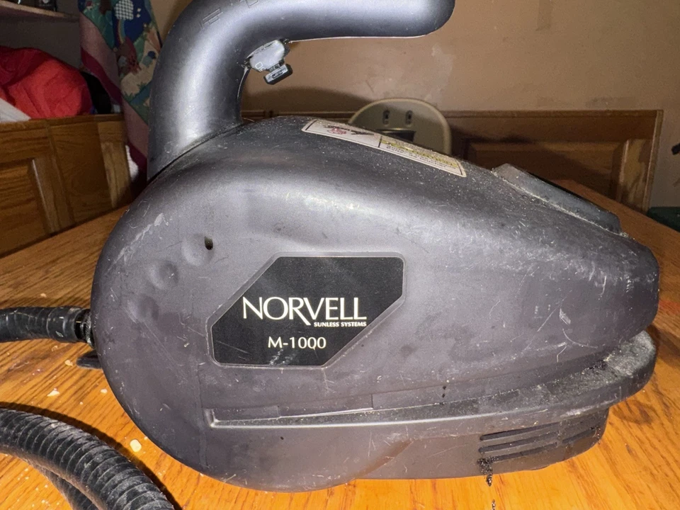 Máquina de aerógrafo Norvell M1000 sistema de bronceado en aerosol + solución de bronceado grande Foto 2 de 4