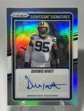 2025 Panini Prizm Devonte Wyatt #SSI-DWT Significant Signatures Silver Auto