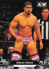 2023 Upper Deck AEW #43 Anthony Bowens Gold