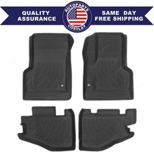 Tpe Floor Mats Liners Anti-slip Waterproof Fits 1997-2006 Jeep Wrangler 2-door Tpe Floor Mats Liners Anti-slip Waterproof Fits 1997-2006 Jeep Wrangler 2-door