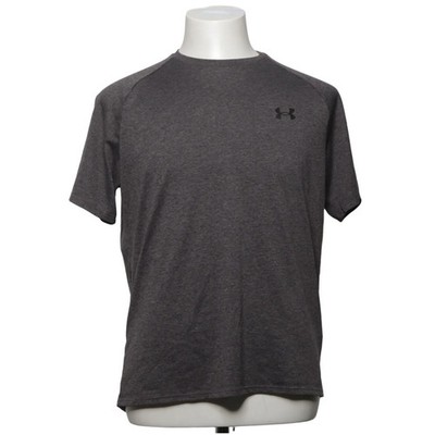 Under Armour, T-shirt, Größe: M, THE TECH TEE, Grau, Polyester, Einfarbig #ELa