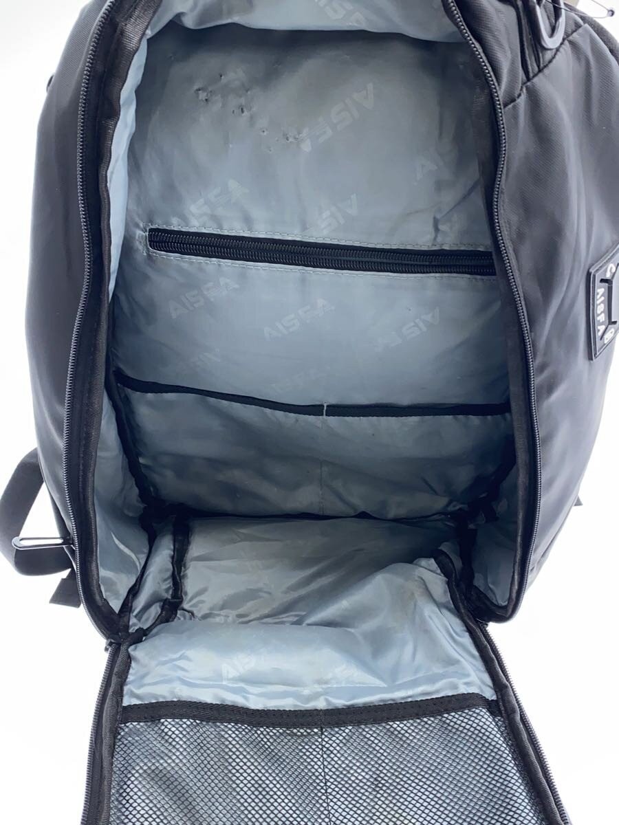 Aisfa Backpack Nylon Blk Solid K6F48 - image 6